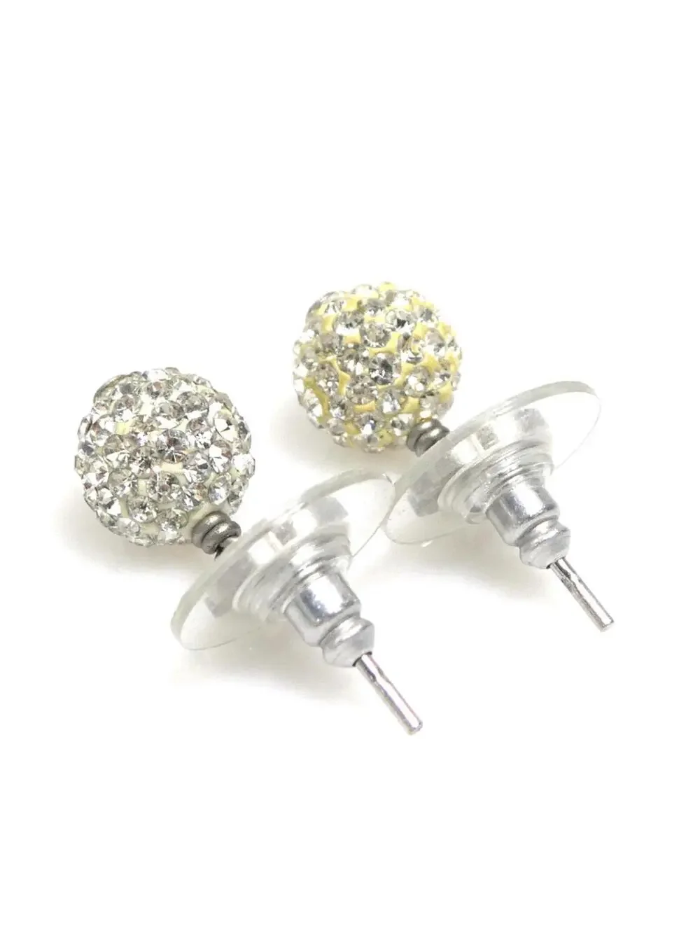 Chanel Rhinestone Earrings Metal And #246981C64B